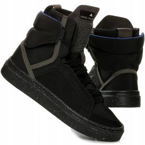 Black High Top Sneakers Adidas by Stella McCartney